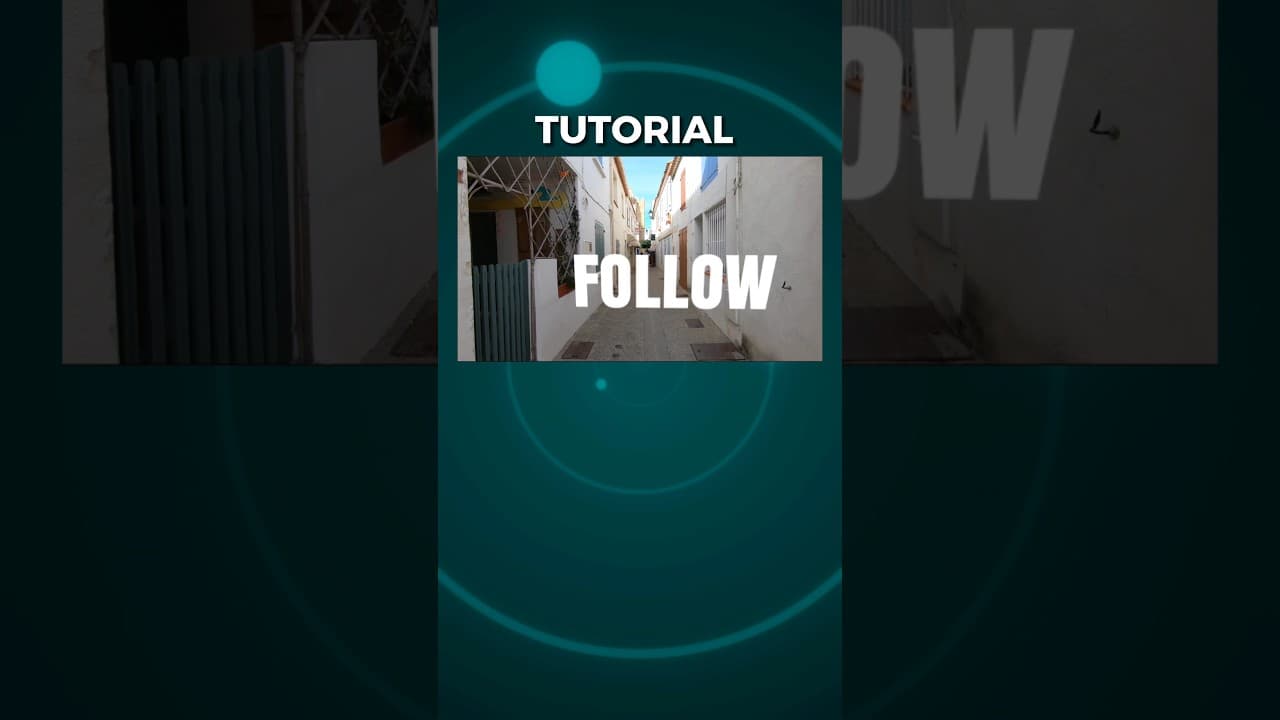 How to Create This 3D Text Effect #shorts #tutorial #motionninja