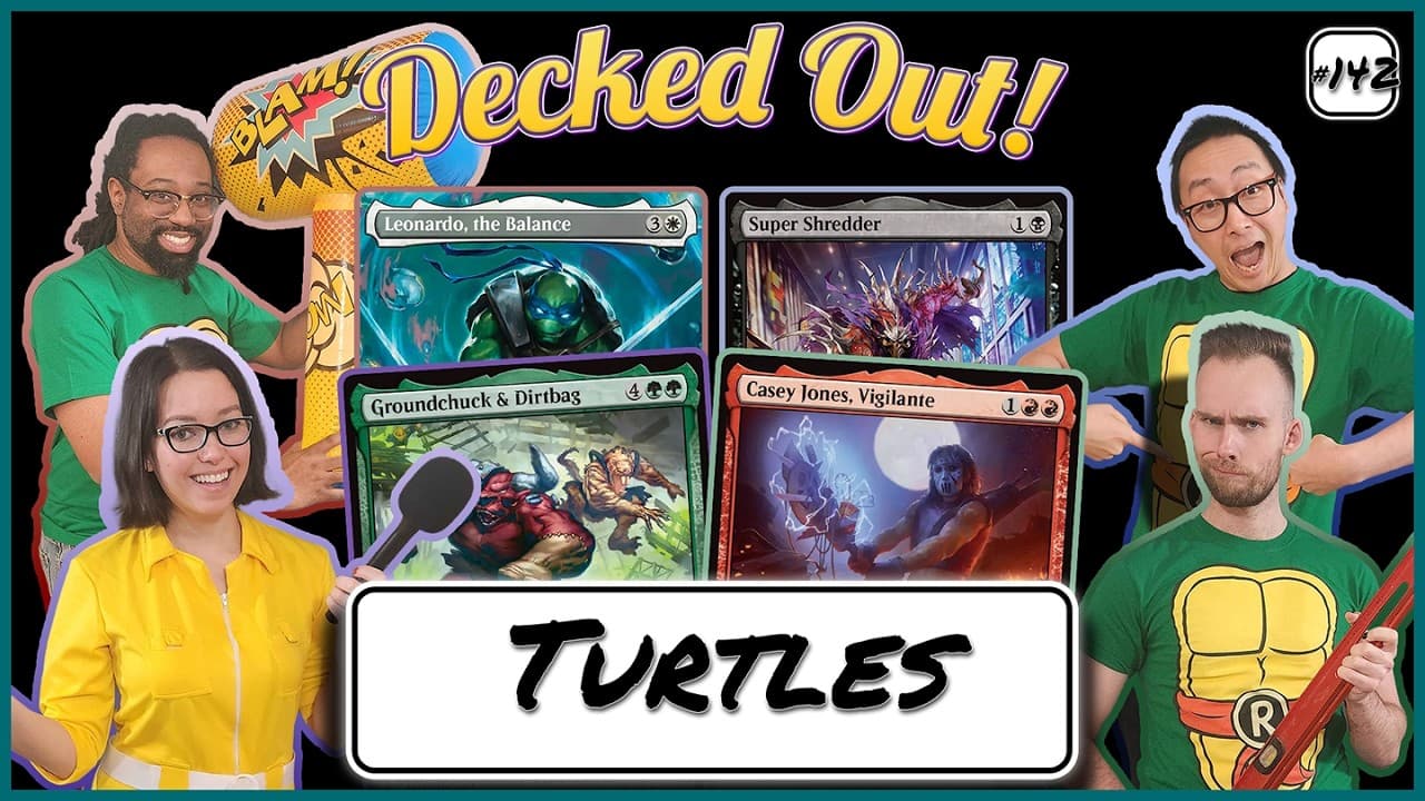EARLY ACCESS Ninja Turtles - EDH Gameplay Ep 142