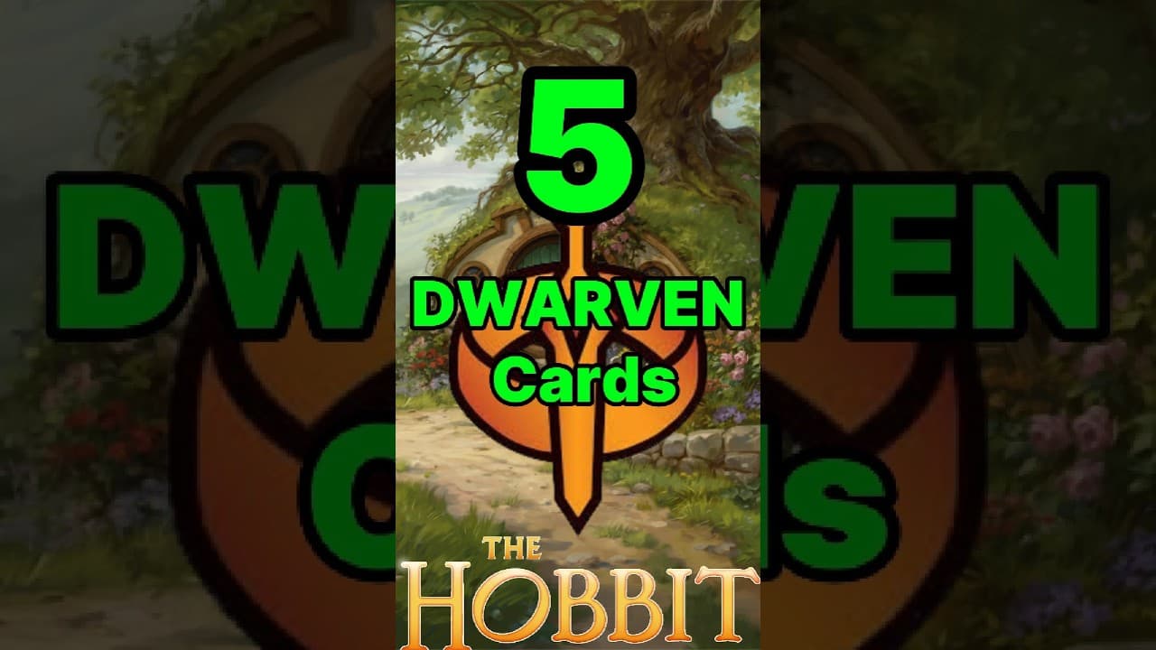 5 Dwarven Cards in the Hobbit #mtg #hobbit