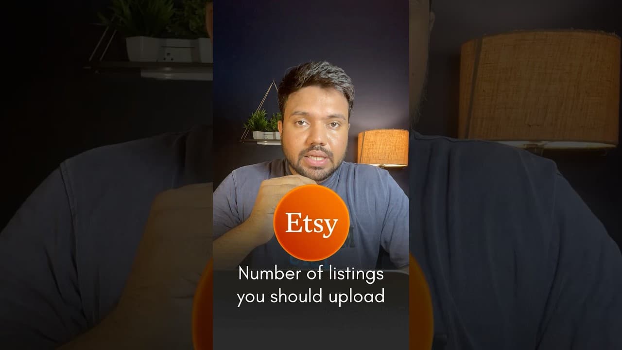 Minimum Listings Requirement to Get Sales on Etsy? #etsysellingtips