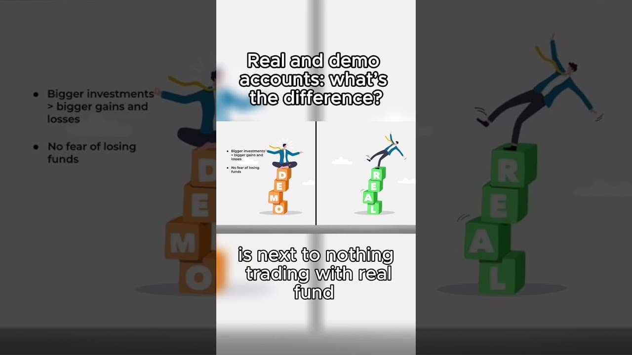 Real and demo accounts: what’s the difference? (Part 4) #iqoption