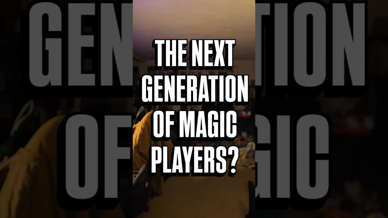 The Next Generation Of Magic Players? #mtg #edh #mtgcommunity #thattcgguy