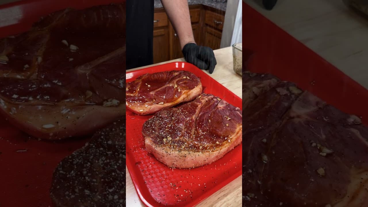 this took pork steaks to a whole new level #bbqshorts